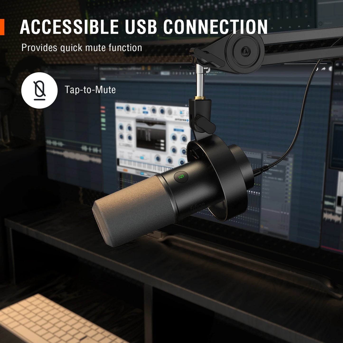 FIFINE USB/XLR dynamic microphone