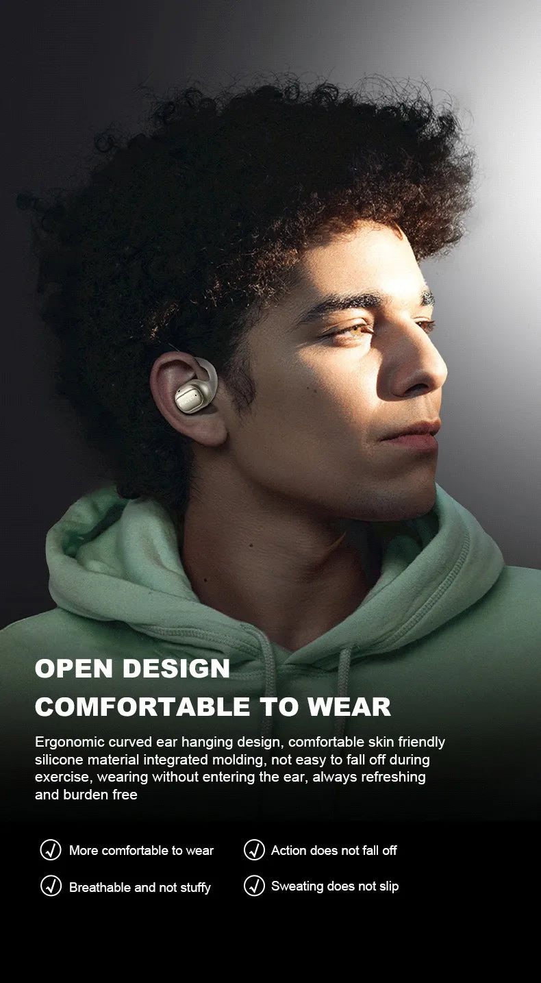 Translation Open Ear Wireless Bluetooth Earbuds