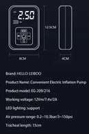 Compressor de Ar Portátil Elétrico 150 PSI