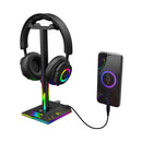 Suporte para Auriculares RGB Gaming