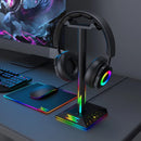 Suporte para Auriculares RGB Gaming