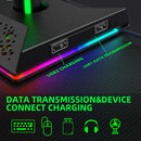 Suporte para Auriculares RGB Gaming