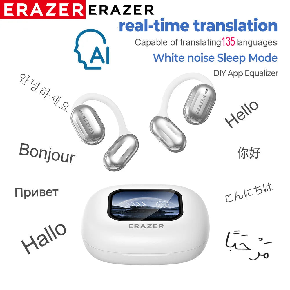 Translation Open Ear Wireless Bluetooth Earbuds